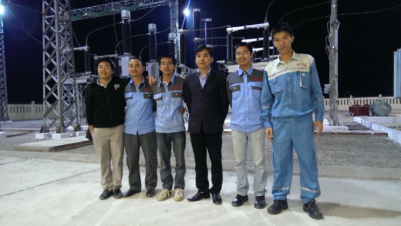 Nhon Hoi 110kV substation and Phuoc Son 110kV substation