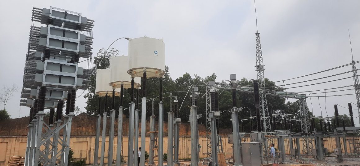 Installation of Shunt reactor, Capacitor at Luu Xa 220kV Substations
